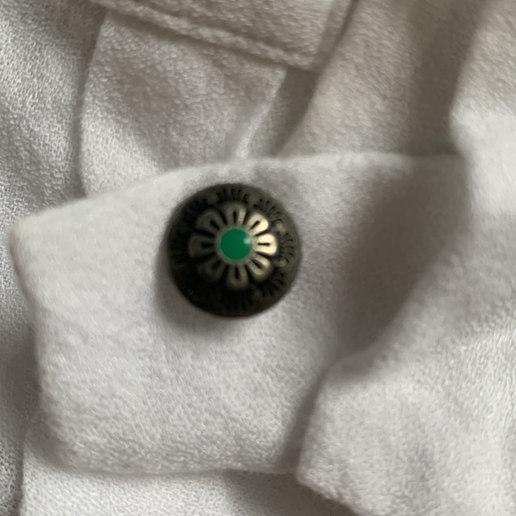 Tasha Polizzi blouse floral embroidered western boho relaxed romantic size S - Picture 12 of 12